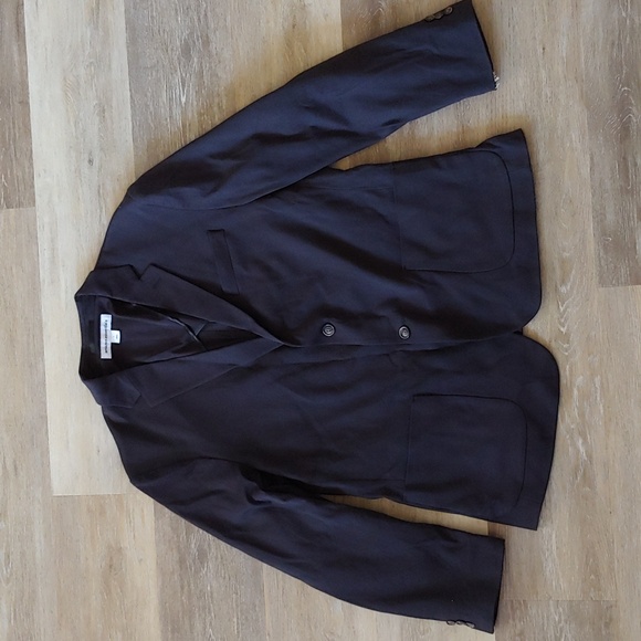 NWOT Amazon Essentials Men's Black Sport Coat Blazer Jacket Size L - Picture 1 of 9